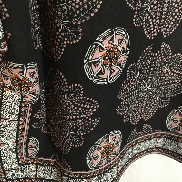 Max Studio Kimono Sz Small Oversized Boho Gyspy Lagenlook Boxy Artsy Layering - Picture 5 of 8